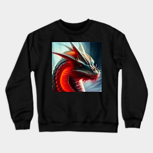 Crystal Dragons Series #03: Blaze Deepflame Crewneck Sweatshirt